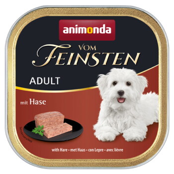 Offizielles Produktfoto: animonda Vom Feinsten Nassfutter Hund, Adult, Kaninchen