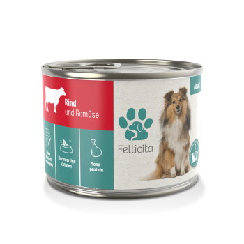 Offizielles Produktfoto: Fellicita Rind & Gemüse