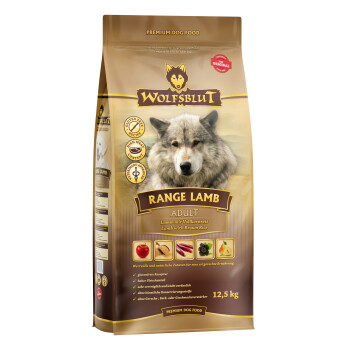 Offizielles Produktfoto: WOLFSBLUT Trockenfutter Hund Range Lamb Adult