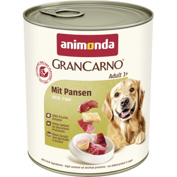 Offizielles Produktfoto: animonda GranCarno Original Nassfutter Hund Adult, Pansen