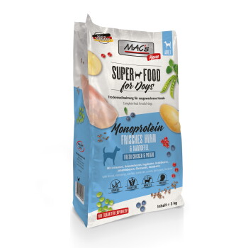 Offizielles Produktfoto: MAC's Dog Mono Adult Trockenfutter Huhn