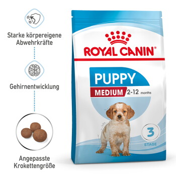 Offizielles Produktfoto: ROYAL CANIN Medium Puppy