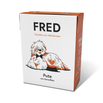 Offizielles Produktfoto: Fred & Felia FRED Pute mit Kartoffeln