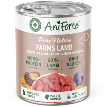 Offizielles Produktfoto: AniForte Nassfutter FarmsLamb Lamm