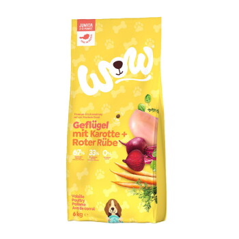 Offizielles Produktfoto: WOW Junior Geflügel mit Karotte