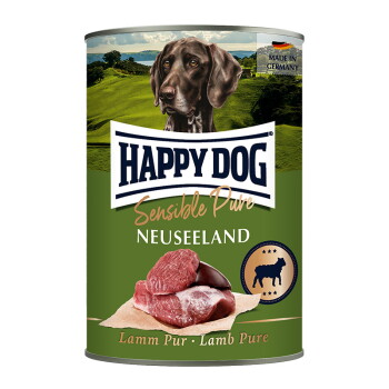 Offizielles Produktfoto: HAPPY DOG Sensible Pure Nassfutter Hund Adult Lamm