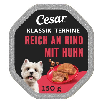 Offizielles Produktfoto: Cesar Klassiker Rind und Leber