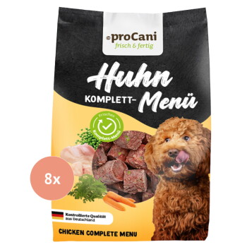 Offizielles Produktfoto: ProCani Huhn-Menü-Nuggets NAPFFERTIG