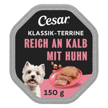 Offizielles Produktfoto: Cesar Klassiker Kalb und Geflügel