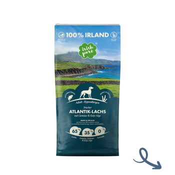 Offizielles Produktfoto: Irish Pure Adult - Lachs + Gemüse & Kelp