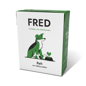 Offizielles Produktfoto: Fred & Felia FRED Reh mit Süßkartoffeln