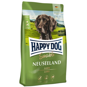 Offizielles Produktfoto: HAPPY DOG Sensible Trockenfutter Hund Adult, Neuseeland, Lamm