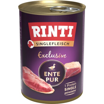 Offizielles Produktfoto: RINTI Nassfutter Hund Singlefleisch