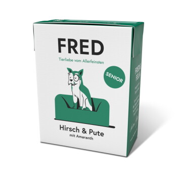 Offizielles Produktfoto: Fred & Felia FRED SENIOR Hirsch & Pute