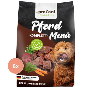 Offizielles Produktfoto: ProCani Pferd-Menü-Nuggets NAPFFERTIG