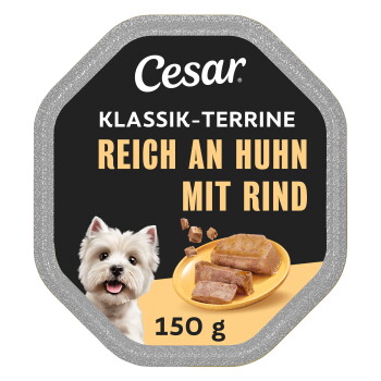 Offizielles Produktfoto: Cesar Klassiker Geflügel und Rind