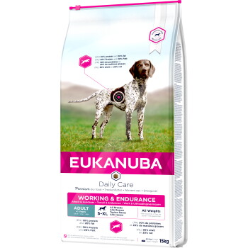 Offizielles Produktfoto: EUKANUBA Trockenfutter Hund Premium Working & Endurance Adult, Huhn