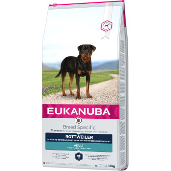 Offizielles Produktfoto: EUKANUBA Trockenfutter Hund Breed Specific Rottweiler Adult
