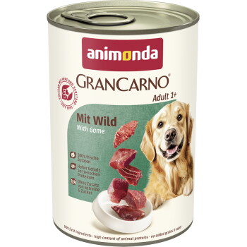 Offizielles Produktfoto: animonda GranCarno Original Nassfutter Hund Adult, Wild