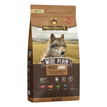 Offizielles Produktfoto: WOLFSBLUT Wide Plain Large Breed