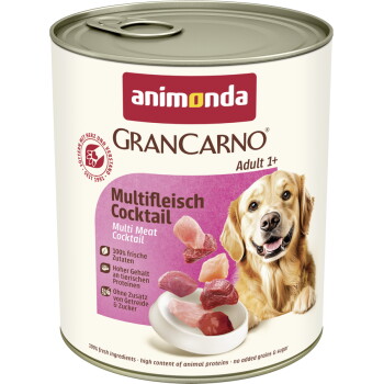 Offizielles Produktfoto: animonda GranCarno Original Nassfutter Hund Adult, Multifleisch Cocktail