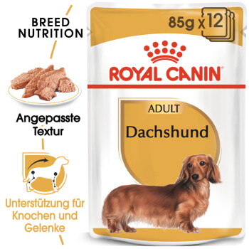 Offizielles Produktfoto: ROYAL CANIN Dachshund Adult Mousse