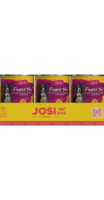 Offizielles Produktbild: JosiDog Paté Finest Mix