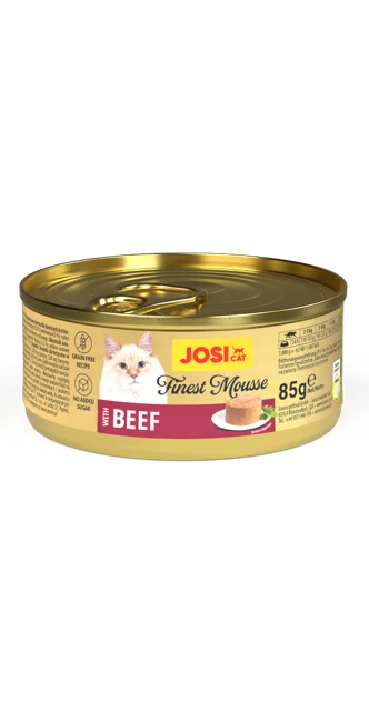 Offizielles Produktbild: JosiCat Finest Mousse with Beef