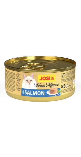 Offizielles Produktbild: JosiCat Finest Mousse with salmon