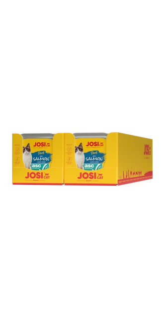 Offizielles Produktbild: JosiCat Paté with ASC Salmon