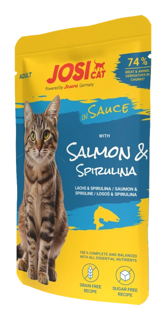 Offizielles Produktbild: JosiCat with salmon in sauce