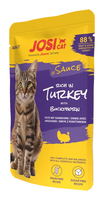 Offizielles Produktbild: JosiCat rich in turkey in sauce
