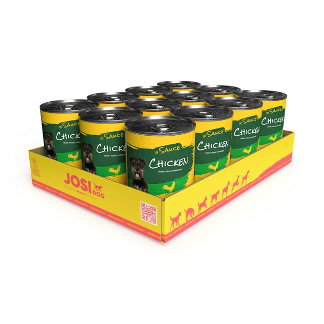 Offizielles Produktbild: JosiDog Chicken in Sauce