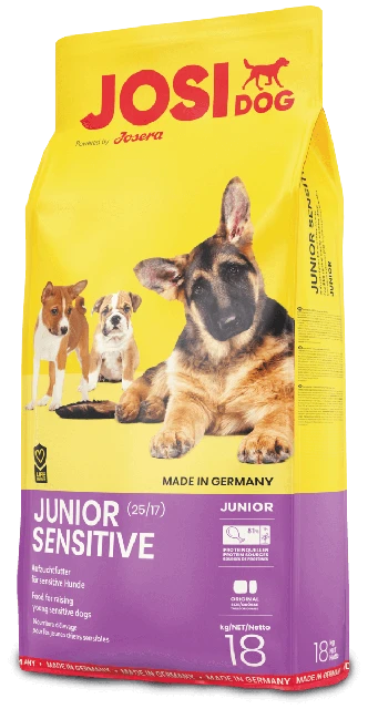 Offizielles Produktbild: JosiDog Junior Sensitive