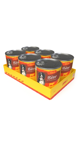 Offizielles Produktbild: JosiDog Paté Beef
