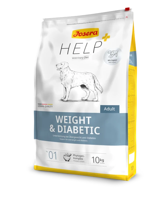 Offizielles Produktbild: Weight & Diabetic Hund